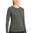 Sport - Tek ® Women's Long Sleeve Rashguard Tee. LST470LS - Sport - Tek LST470LS Dark Smoke Grey XS Catcher’s Gear