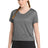 Sport - Tek ® Women's PosiCharge ® Draft Crop Tee. LST411 - Sport - Tek LST411 Dark Grey XS Short Sleeve T-Shirts