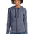 Sport - Tek ® Women's PosiCharge ® Tri - Blend Wicking Fleece Full - Zip Hooded Jacket LST293 - Sport - Tek LST293 True Navy Heather XS Jackets