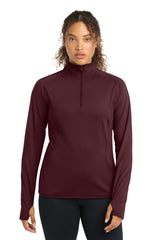 Sport - Tek ® Women's Sport - Wick ® Stretch 1/4 - Zip Pullover. LST850 - Sport - Tek LST850 Maroon XS Activewear