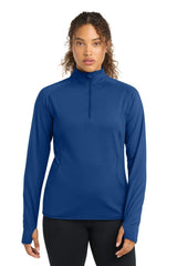 Sport - Tek ® Women's Sport - Wick ® Stretch 1/4 - Zip Pullover. LST850 - Sport - Tek LST850 True Royal XS Activewear
