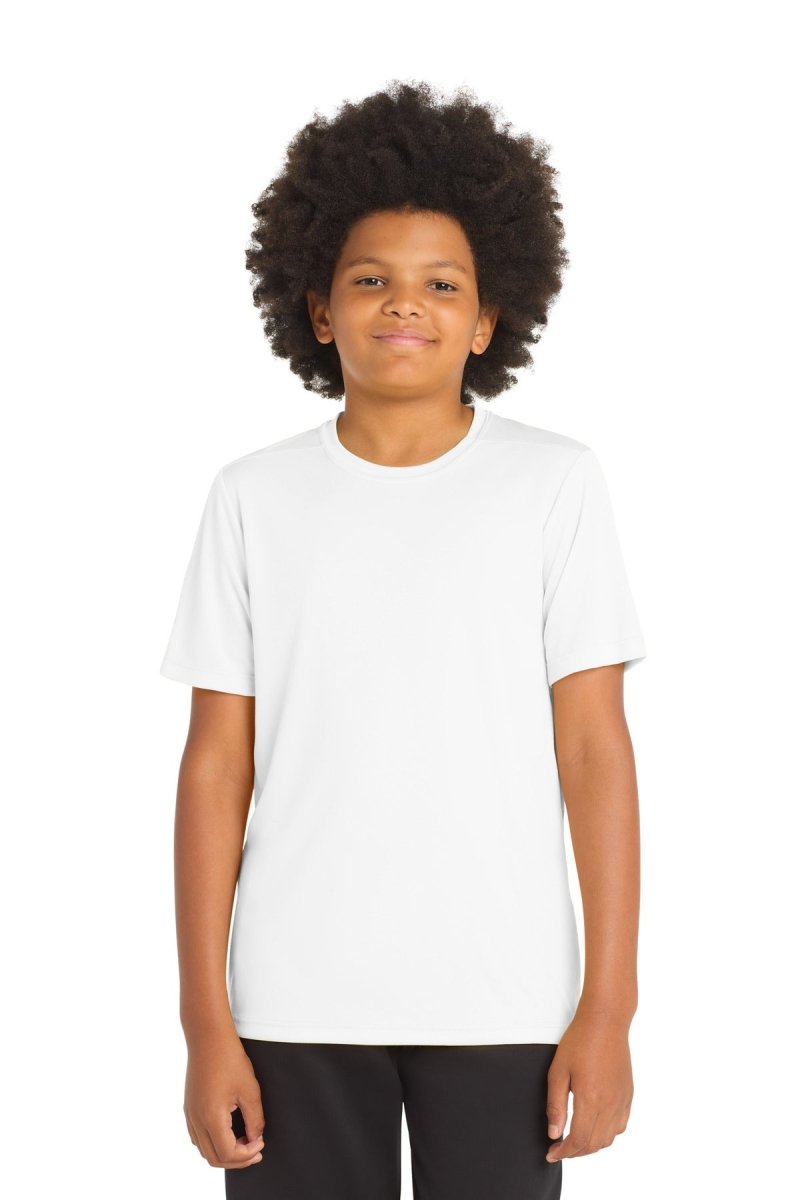 Sport - Tek ® Youth Posi - UV ® Pro Tee. YST420 - Sport - Tek YST420 White XS Short Sleeve T-Shirts