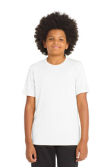 Sport - Tek ® Youth Posi - UV ® Pro Tee. YST420 - Sport - Tek YST420 White XS Short Sleeve T-Shirts