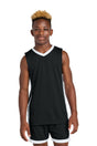 Sport - Tek ® Youth Rival Basketball Rev Jersey YST900 - Sport - Tek YST900 Black/ White XS Jerseys