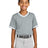 Sport - Tek ® Youth Tough Mesh V - Neck Baseball Jersey YST221 - Sport - Tek YST221 Silver XS Jerseys