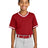 Sport - Tek ® Youth Tough Mesh V - Neck Baseball Jersey YST221 - Sport - Tek YST221 True Red XS Jerseys