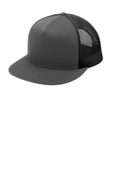 Sport - Tek ® YP Classics ® 5 - Panel Classic Trucker Mesh Back Cap. STC38 - Sport - Tek STC38 Graphite/ Graphite OSFA Hats