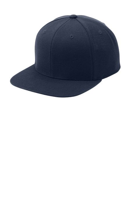 Sport - Tek ® YP Classics ® Flat Bill Snapback Cap. STC19 - Sport - Tek STC19 True Navy OSFA Hats
