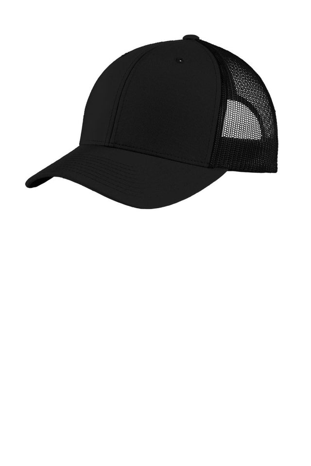 Sport - Tek ® YP Classics ® Retro Trucker Cap. STC39 - Sport - Tek STC39 Black/ Black OSFA Caps