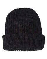 Sportsman 12" Chunky Cuffed Beanie - Sportsman SP90 Black One Size Beanies