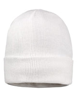 Sportsman 12" Sherpa Lined Cuffed Beanie - Sportsman SP12SL White One Size Beanies