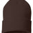 Sportsman 12" Solid Cuffed Beanie - Sportsman SP12 Brown One Size Beanies