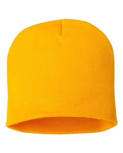 Sportsman 8" Beanie - Sportsman SP08 Gold One Size Beanies