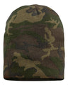Sportsman 8" Beanie - Sportsman SP08 Green Camo One Size Beanies