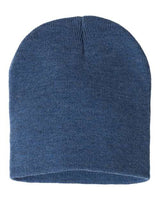 Sportsman 8" Beanie - Sportsman SP08 Heather Dark Royal One Size Beanies