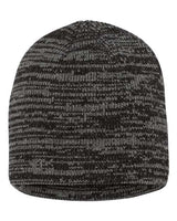 Sportsman 8" Marled Beanie - Sportsman SP03 Black/ Dark Grey One Size Beanies