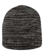 Sportsman 8" Marled Beanie - Sportsman SP03 Black/ Dark Grey One Size Beanies