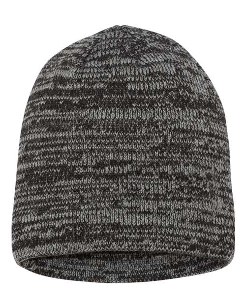 Sportsman 8" Marled Beanie - Sportsman SP03 Grey/ Charcoal One Size Beanies
