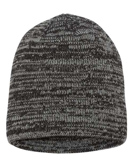 Sportsman 8" Marled Beanie - Sportsman SP03 Grey/ Charcoal One Size Beanies