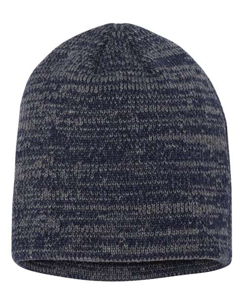 Sportsman 8" Marled Beanie - Sportsman SP03 Navy/ Dark Grey One Size Beanies