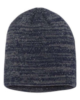 Sportsman 8" Marled Beanie - Sportsman SP03 Navy/ Dark Grey One Size Beanies