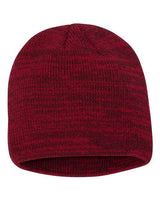 Sportsman 8" Marled Beanie - Sportsman SP03 Red/ Maroon One Size Beanies