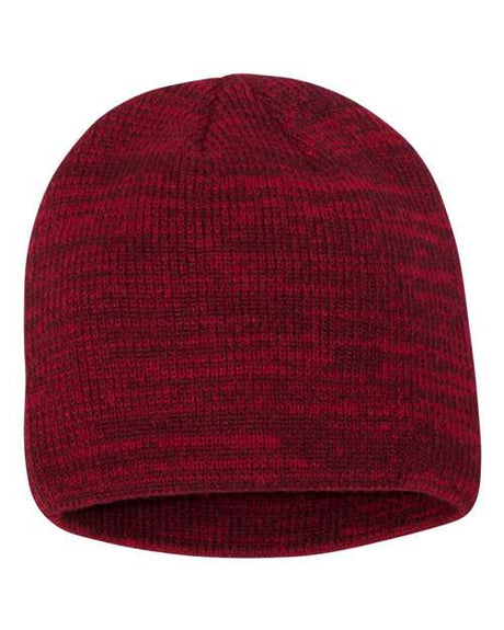 Sportsman 8" Marled Beanie - Sportsman SP03 Red/ Maroon One Size Beanies