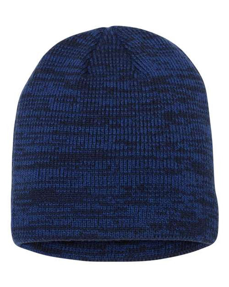 Sportsman 8" Marled Beanie - Sportsman SP03 Royal/ Navy One Size Beanies