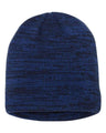 Sportsman 8" Marled Beanie - Sportsman SP03 Royal/ Navy One Size Beanies