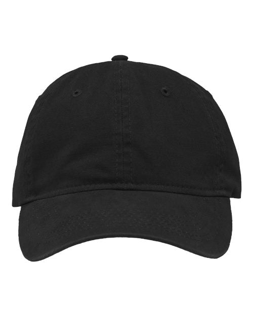 Sportsman Dad Hat Fit - Sportsman SP1700 Brushed Black Adjustable Hats