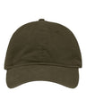 Sportsman Dad Hat Fit - Sportsman SP1700 Brushed Dark Olive Green Adjustable Hats