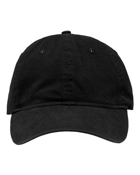 Sportsman Dad Hat Fit - Sportsman SP1700 Chino Black Adjustable Hats