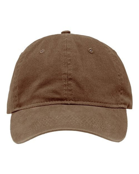 Sportsman Dad Hat Fit - Sportsman SP1700 Chino Dark Brown Adjustable Hats