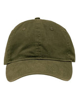 Sportsman Dad Hat Fit - Sportsman SP1700 Chino Dark Olive Green Adjustable Hats