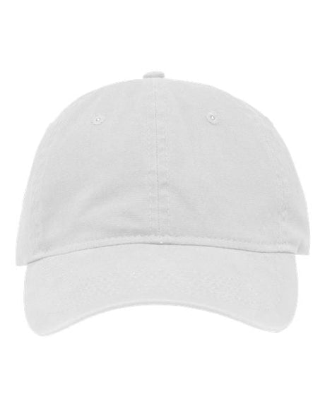 Sportsman Dad Hat Fit - Sportsman SP1700 Chino White Adjustable Hats