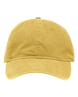 Sportsman Dad Hat Fit - Sportsman SP1700 Pigment Mustard Yellow Adjustable Hats