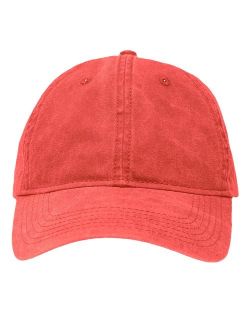 Sportsman Dad Hat Fit - Sportsman SP1700 Pigment Red Adjustable Hats