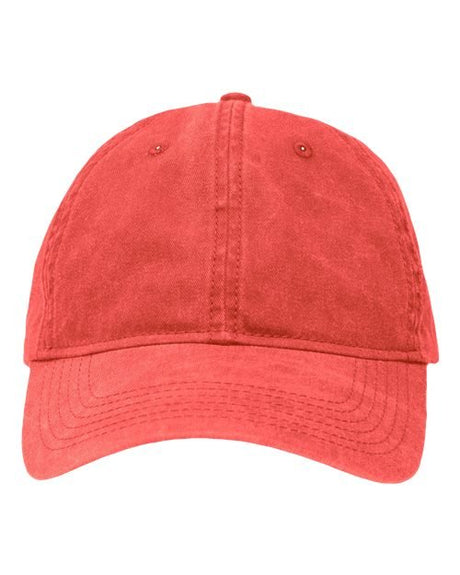 Sportsman Dad Hat Fit - Sportsman SP1700 Pigment Red Adjustable Hats