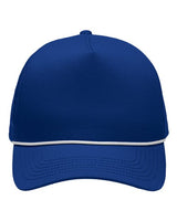 Sportsman Five - Panel Rope Heritage Fit Cap - Sportsman SP1300 Royal Adjustable Hats
