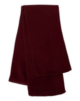 Sportsman Knit Scarf - Sportsman SP04 Maroon One Size