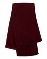 Sportsman Knit Scarf - Sportsman SP04 Maroon One Size
