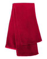 Sportsman Knit Scarf - Sportsman SP04 Red One Size