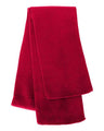 Sportsman Knit Scarf - Sportsman SP04 Red One Size