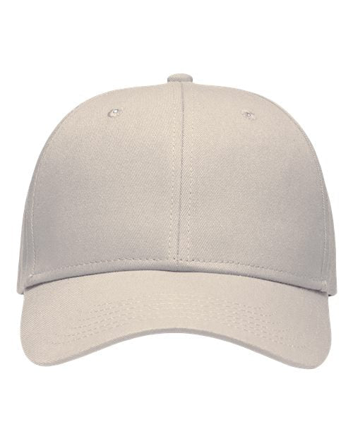 Sportsman Lo - Pro Solid Traditional Cap - Sportsman SP1400 Khaki Adjustable Hats