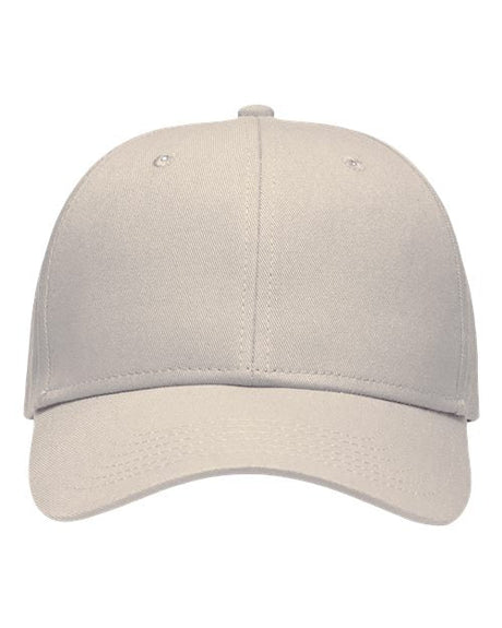Sportsman Lo - Pro Solid Traditional Cap - Sportsman SP1400 Khaki Adjustable Hats