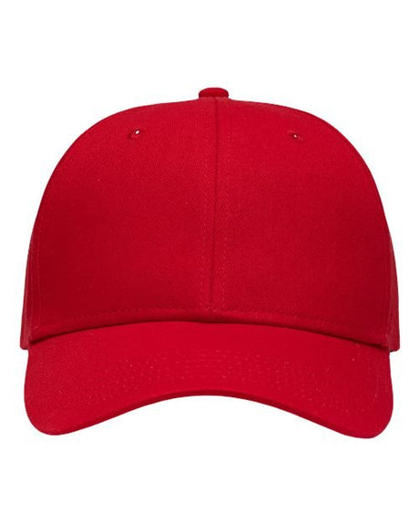 Sportsman Lo - Pro Solid Traditional Cap - Sportsman SP1400 Red Adjustable Hats