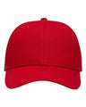 Sportsman Lo - Pro Solid Traditional Cap - Sportsman SP1400 Red Adjustable Hats