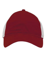 Sportsman Mesh Dad Hat Fit - Sportsman SP1750 Cardinal/ Stone Adjustable Hats