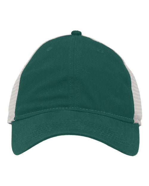 Sportsman Mesh Dad Hat Fit - Sportsman SP1750 Forest Green/ Stone Adjustable Hats