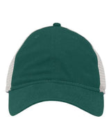 Sportsman Mesh Dad Hat Fit - Sportsman SP1750 Forest Green/ Stone Adjustable Hats
